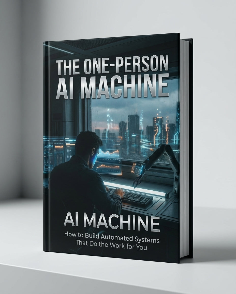 The One-Person AI Machine | AI Workflow Automation Guide for Solopreneurs | Digital Download