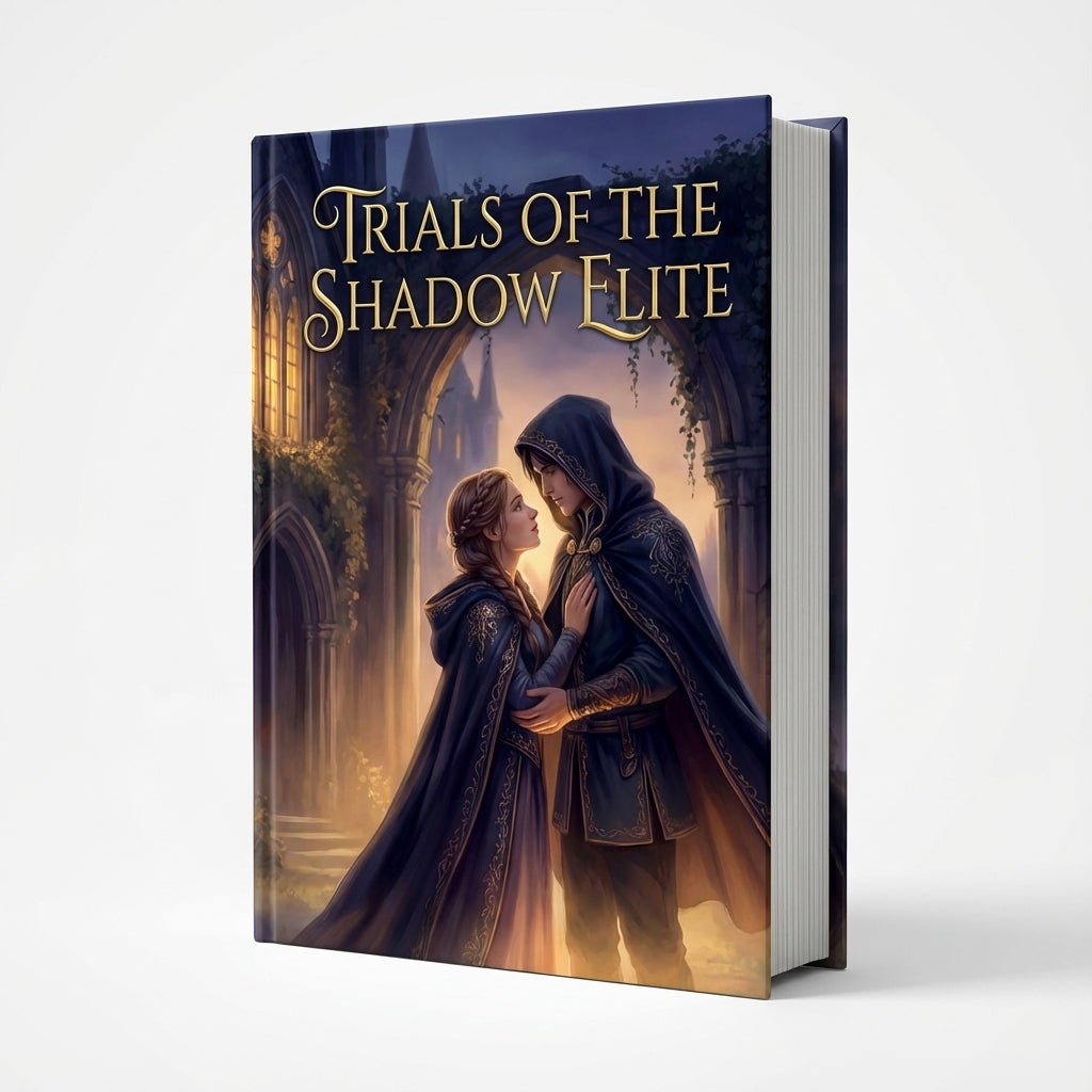 Trials of the Shadow Elite | Dark Dystopian Romantasy Digital Ebook