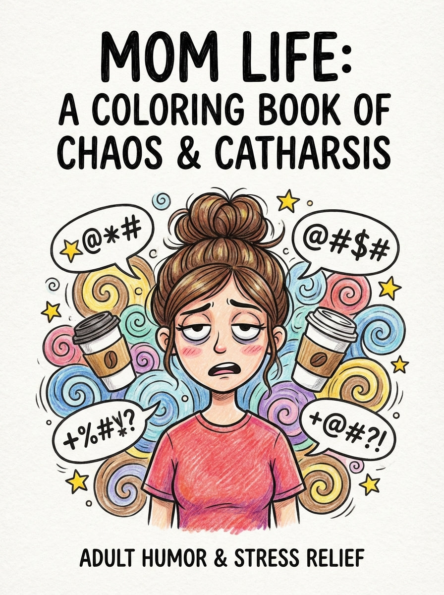 Adult Swear Word Coloring Book Printable Funny Nurse Mom Instant Download