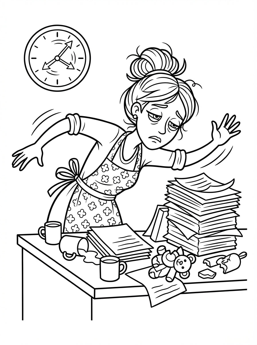 Adult Swear Word Coloring Book Printable Funny Nurse Mom Instant Download