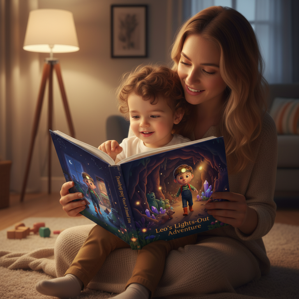 Leo's Lights-Out Adventure: A Brave Bedtime Story for Kids Afraid of the Dark
