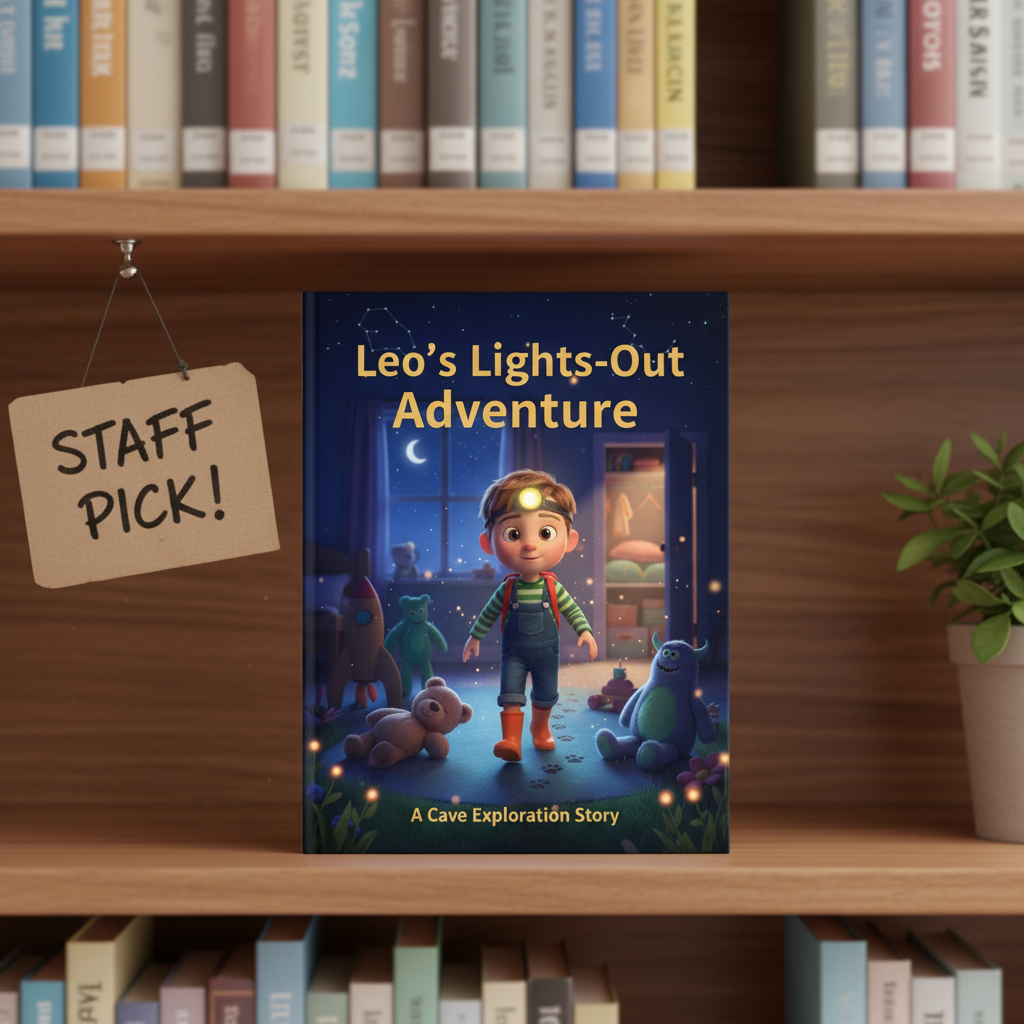 Leo's Lights-Out Adventure: A Brave Bedtime Story for Kids Afraid of the Dark