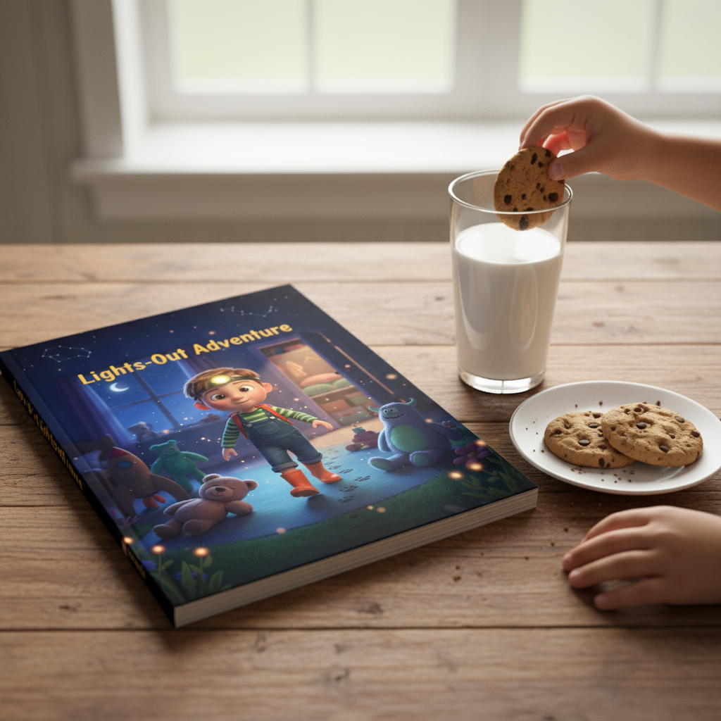 Leo's Lights-Out Adventure: A Brave Bedtime Story for Kids Afraid of the Dark